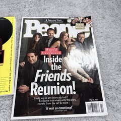 Friends TV Show Book, Cookbook, Trivia Book, People magazine And Phone Decal.