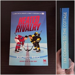 Heated Rivalry By Rachel Reid The Game Changers Italian Edition w/Printed Edge