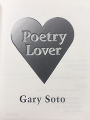 Poetry Lover Gary Soto First Edition University of New Mexico Press Hardcover