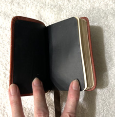 Leather or bonded leather pocket Bible 1971 9th Soul Winner’s NEW TESTAMENT
