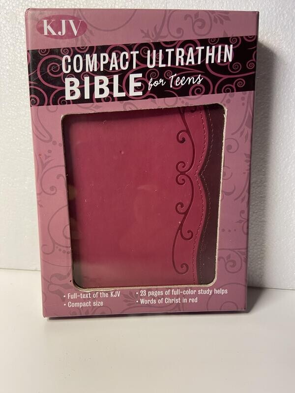 Compact Ultrathin Bible for Teens – KJV Broadman Holman Publishers -New