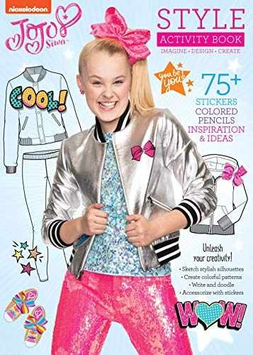 Jojo Siwa: Style Activity Book-75+ – Paperback, by Dreamtivity – Very Good
