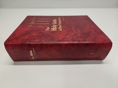 1972 THE HOLY BIBLE in Four Translations Parallel Edition LARGE Hardcover