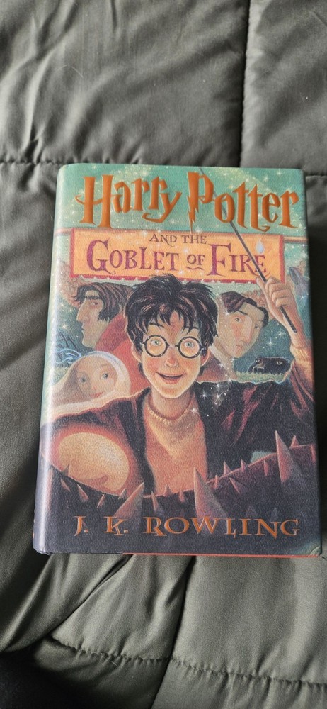 Harry Potter Goblet Of Fire RARE misprint Pages 291 And 667 Hardcover