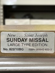 Saint Joseph Sunday Missal – Large Type Edition – COMPLETE Perfect No Latin