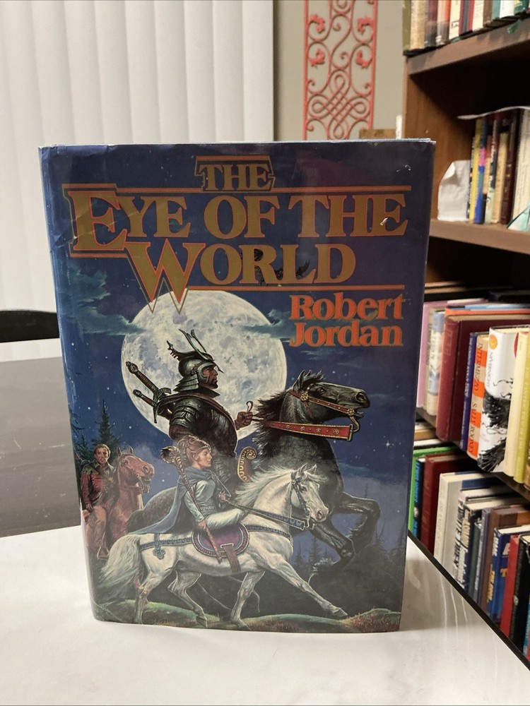 Wheel of Time: The Eye of the World Robert Jordan TOR 3rd Print HC $24.95 Cover