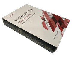 KJV Word Study Reference Bible 2023 Black Leather-Soft SEALED
