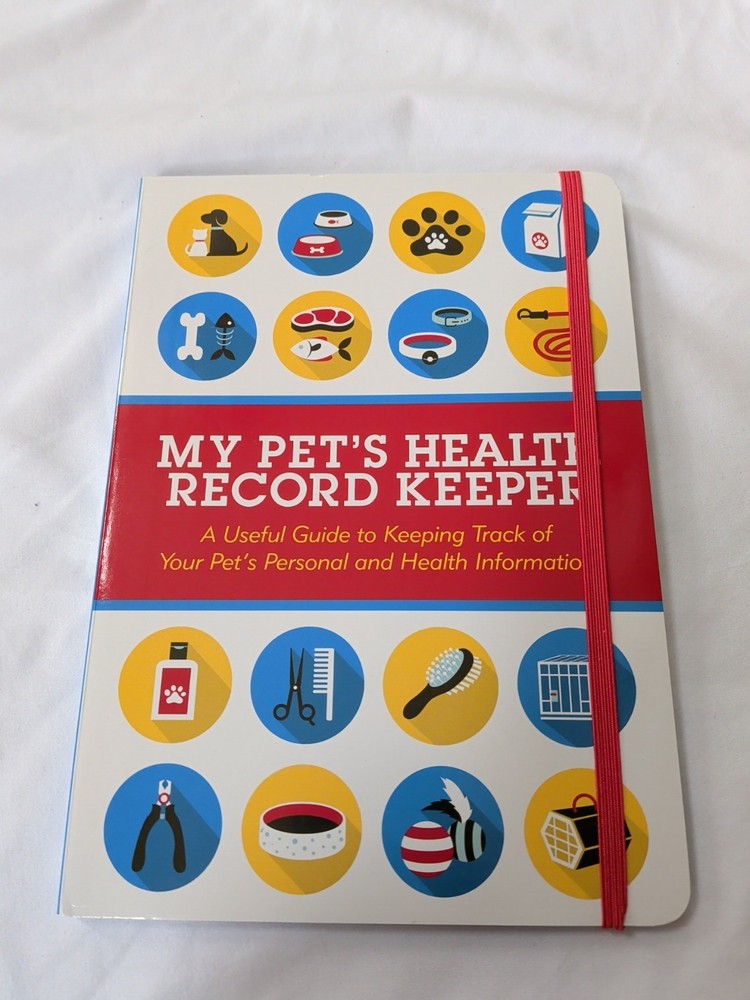 MY PET’S HEALTH RECORD KEEPER By Inc. Peter Pauper Press – Hardcover NEW