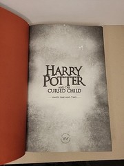 Harry Potter and the Cursed Child Parts One and Two (Special Rehearsal…