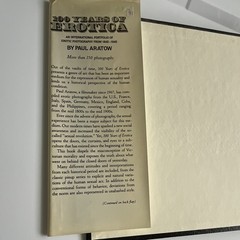 100 Years of Erotica by Paul Aratow Hardcover English Illustrated Photo Book