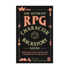 Adams Media Gaming Book Ultimate RPG Character Backstory Guide EX/Mint