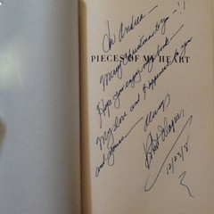 Robert Wagner SIGNED Autobio Movie TV Actor Natalie Stanwyck McQueen Hart HC/DJ