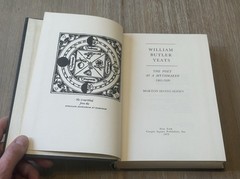 William Butler Yeats ~The Poet As a Mythmaker, 1865-1939~ by Morton Seiden 1975
