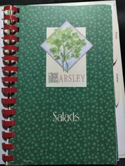 Methodist Church Cookbook Salads And Cookies / 2008 / 88 Plus Pages .