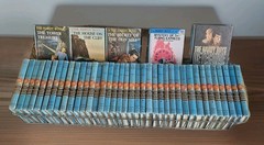Vintage 1960s–1970s Hardy Boys Books Lot of 43 Grosset & Dunlap Blue Spine