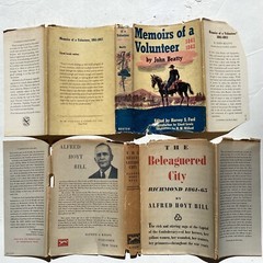 Lot of 4 Civil War Books with dust jackets memoir Richmond Bruce Catton etc