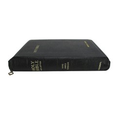 Holy Bible AKJV Leather Zipped National Bible Press 1958