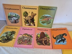 Rare Vintage 29 Rourke Hardcover 80’S Dinosaur Library Series Books Set
