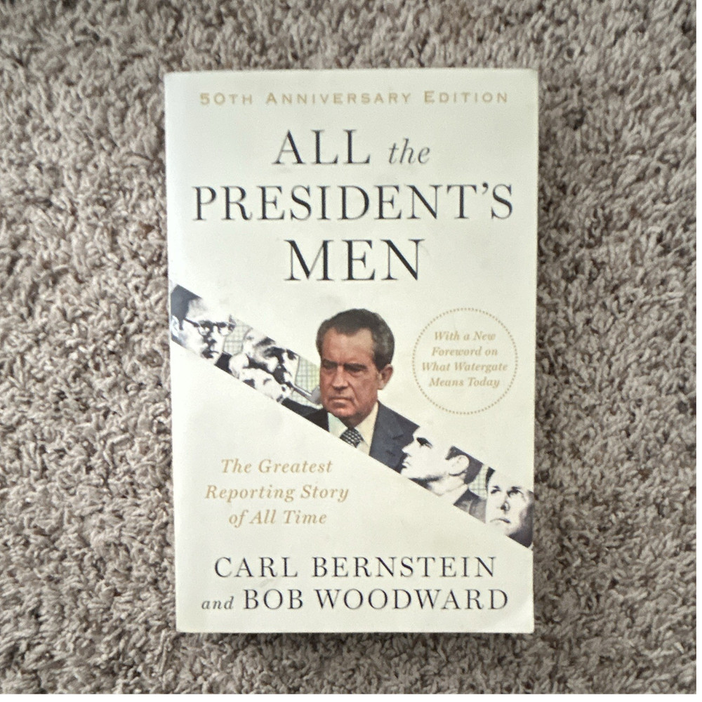 Bob Woodward & Carl Bernstein All the President’s Men 50th Anniv TP 2014