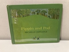 Pippin and Pod by Michelle Cartlidge rare HC by Pantheon Books 1978 Ex-Library