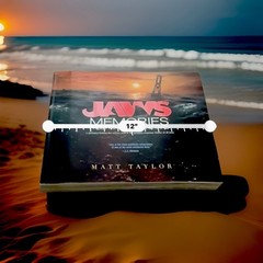Jaws: Memories from Martha’s Vineyard: Big Paperback -by Taylor Matt – 312 Pages