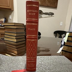 Bernard Shaw Plays Franklin Library Leather Bound Hardcover Drama