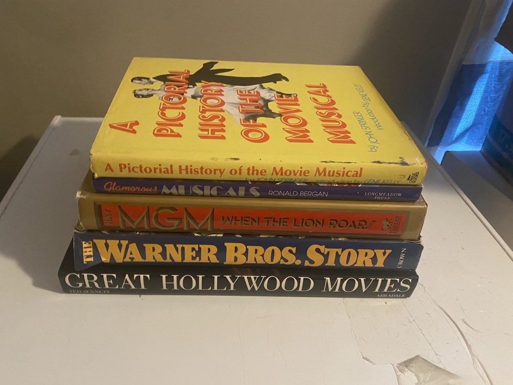 HC Film History Lot of 5: Warner Bros Story, MGM Lion Roars, Musical Pictorial