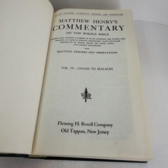 Matthew Henry’s Commentary on the Whole Bible Complete 6 Volume Set Revell HC