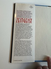 Zeitgeist Bruce Sterling 1st Edition 1st Printing HC DJ 2000 Cyberpunk VG