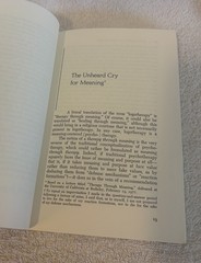 THE UNHEARD CRY FOR MEANING: Psychotherapy & Humanism Viktor E. Frankl PB 1978