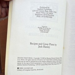 Foods That Heal by Maureen Kennedy Salaman (1989, Trade Paperback), 524 Pages.