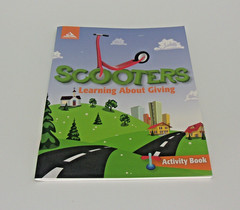 Set 3-Scooters ages 4-K,Visuals, Activity Book,Bible Story Visuals-Pioneer Clubs