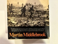 FIRST DAY ON THE SOMME by MARTIN MIDDLEBROOK 1972 HC DUST JACKETJ BCE WW1