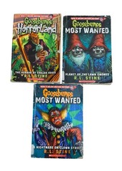 Lot Of 10 R.L. Stein Goosebumps Paperback Books Titles As Shown