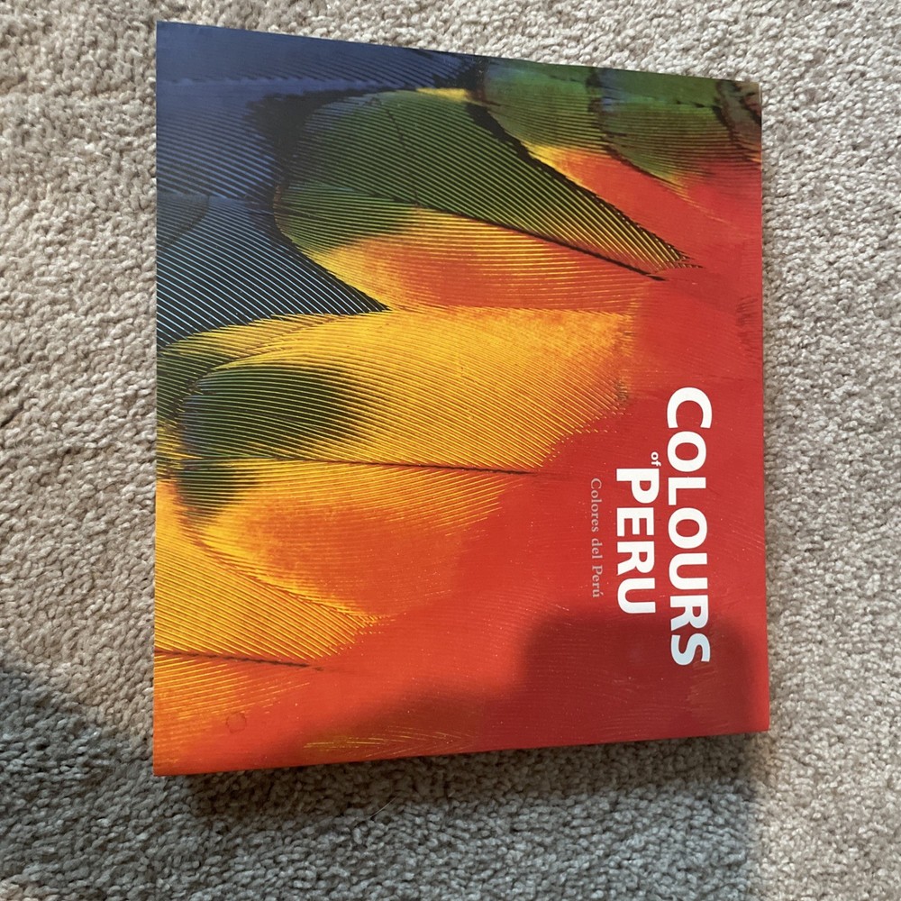 Colours of Peru Colores del Peru Photography Book Walter H. Wust
