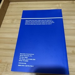 Narcotics Anonymous Basic Text Sixth Edition Hardcover – New
