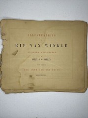 1848 van Winkle RIP Darley American art union rare books antique illustrated
