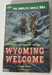 Lot of 10 Vintage PB Westerns Gunslingers Outlaws1940s- 1960s Various Authors ￼￼