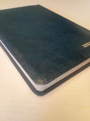 Student Bible NIV Bonded Leather Blue 1988