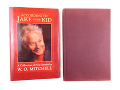 W. O. MITCHELL Collection of New Stories 1989 1st edition 280 pages HCDJ Unread