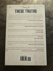 These Truths : A History of the United States by Jill Lepore (2018, Hardcover)
