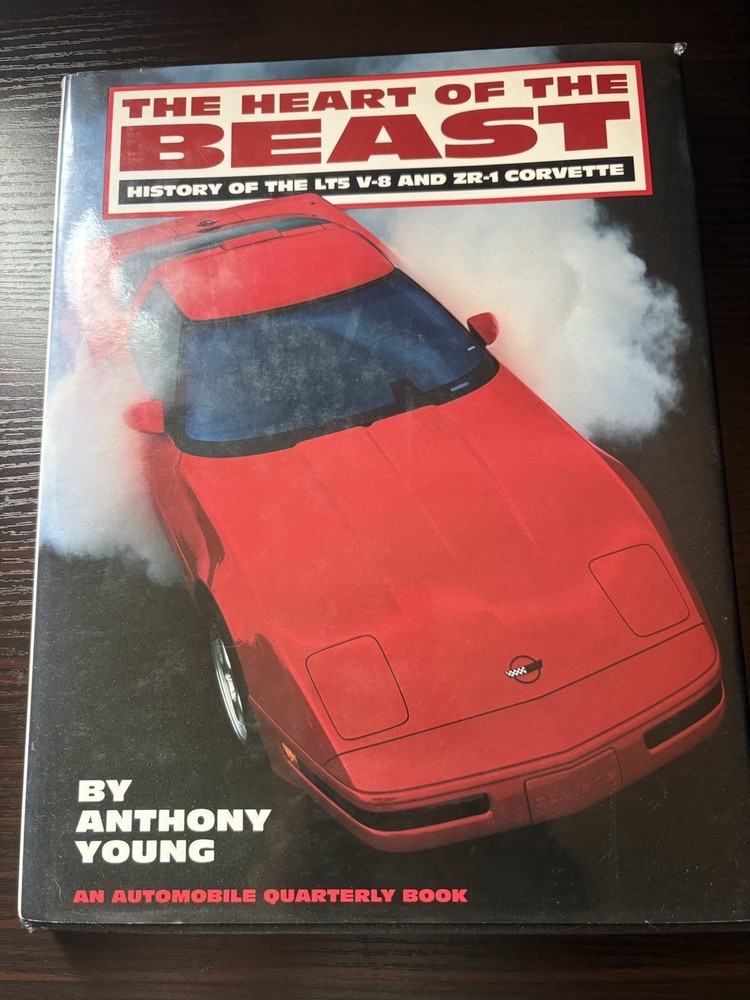 HEART OF THE BEAST Corvette Book By Anthony Young – Hardcover