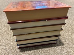 Robert Langdon – Complete 6-Book Hardcover Series Set – Dan Brown – RARE!