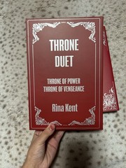 Books For Days Throne Duet by Rina Kent W/overlays