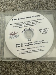 The Great Fuzz Frenzy By Janet Stevens (2005 Hardcover ) With Read Along CD