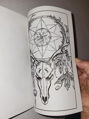 Bendon Just Add Ink Adult Tattoo Coloring Book