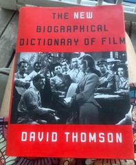 The New Biographical Dictionary of Film David Thomson Hardcover Dust Jacket