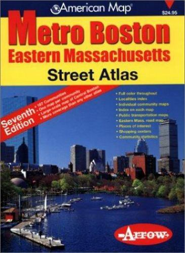 Atlas Metro Boston/Eastern MA by Arrow Map Inc. Staff (Other)