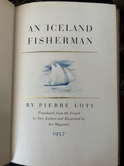 1957 An Iceland Fisherman Deluxe Icelandic Novel Private Ltd Editions Club Book