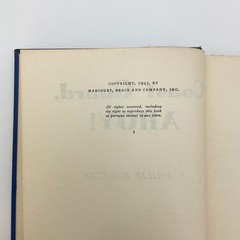 Coast Guard Ahoy Philip Harkins Hardcover Book 1943 Maritime Fiction Nautical